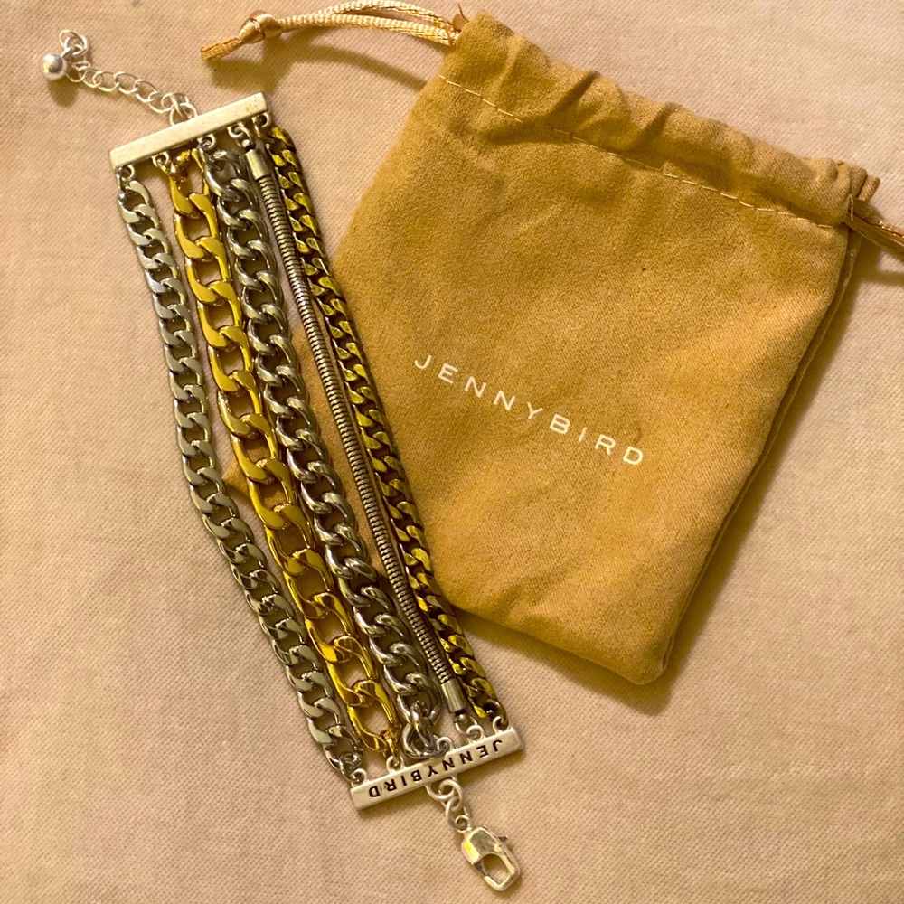 Brand new, never worn Jenny Bird metal bracelet
